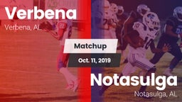 Matchup: Verbena vs. Notasulga  2019
