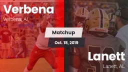 Matchup: Verbena vs. Lanett  2019