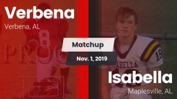 Matchup: Verbena vs. Isabella  2019