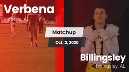 Matchup: Verbena vs. Billingsley  2020