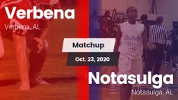 Matchup: Verbena vs. Notasulga  2020