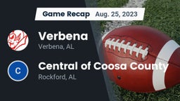 Recap: Verbena  vs. Central of Coosa County  2023