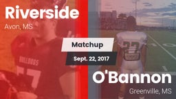 Matchup: Riverside vs. O'Bannon  2017