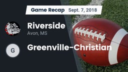 Recap: Riverside  vs. Greenville-Christian 2018