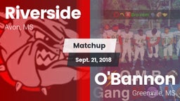 Matchup: Riverside vs. O'Bannon  2018