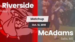 Matchup: Riverside vs. McAdams  2018