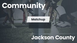 Matchup: Community vs. Jackson County High 2016