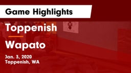 Toppenish  vs Wapato  Game Highlights - Jan. 3, 2020