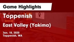 Toppenish  vs East Valley  (Yakima) Game Highlights - Jan. 18, 2020