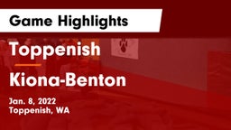 Toppenish  vs Kiona-Benton Game Highlights - Jan. 8, 2022