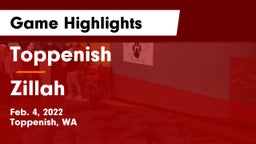 Toppenish  vs Zillah  Game Highlights - Feb. 4, 2022