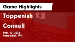 Toppenish  vs Connell  Game Highlights - Feb. 10, 2022
