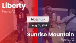 Matchup: Liberty  vs. Sunrise Mountain  2018