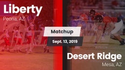Matchup: Liberty  vs. Desert Ridge  2019
