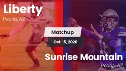 Matchup: Liberty  vs. Sunrise Mountain  2020