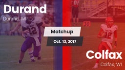 Matchup: Durand vs. Colfax  2017
