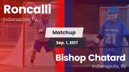 Matchup: Roncalli vs. Bishop Chatard  2017
