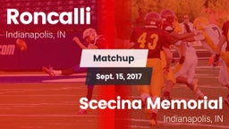 Matchup: Roncalli vs. Scecina Memorial  2017