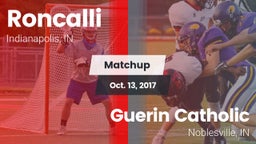 Matchup: Roncalli vs. Guerin Catholic  2017