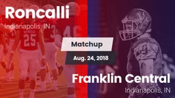 Matchup: Roncalli vs. Franklin Central  2018