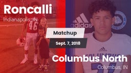 Matchup: Roncalli vs. Columbus North  2018