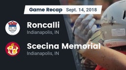 Recap: Roncalli  vs. Scecina Memorial  2018