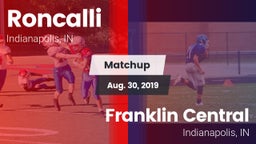 Matchup: Roncalli vs. Franklin Central  2019