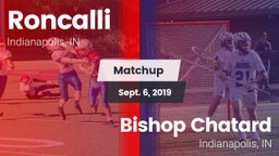 Matchup: Roncalli vs. Bishop Chatard  2019