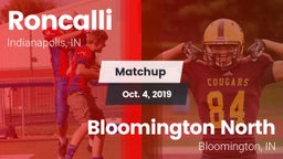 Matchup: Roncalli vs. Bloomington North  2019