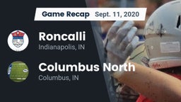 Recap: Roncalli  vs. Columbus North  2020