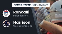 Recap: Roncalli  vs. Harrison  2020