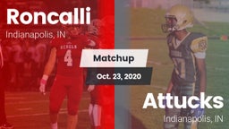 Matchup: Roncalli vs. Attucks  2020