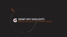 Roncalli football highlights Grant Ray Highlights