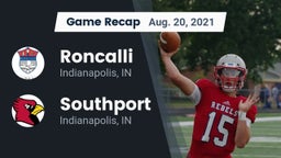 Recap: Roncalli  vs. Southport  2021