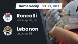 Recap: Roncalli  vs. Lebanon  2021