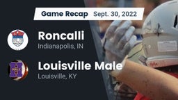 Recap: Roncalli  vs. Louisville Male  2022