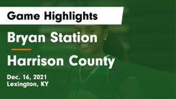 Bryan Station  vs Harrison County  Game Highlights - Dec. 16, 2021