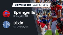 Recap: Springville  vs. Dixie  2018