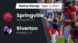 Recap: Springville  vs. Riverton  2021