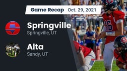 Recap: Springville  vs. Alta  2021