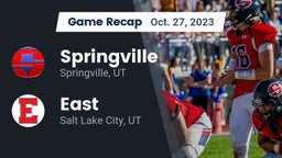 Recap: Springville  vs. East  2023