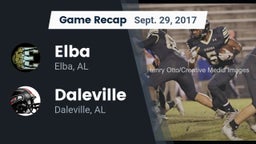 Recap: Elba  vs. Daleville  2017