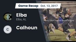 Recap: Elba  vs. Calhoun 2017