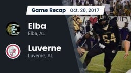 Recap: Elba  vs. Luverne  2017