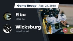Recap: Elba  vs. Wicksburg  2018