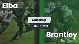 Matchup: Elba vs. Brantley  2018