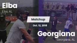 Matchup: Elba vs. Georgiana  2018