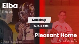 Matchup: Elba vs. Pleasant Home  2019