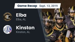 Recap: Elba  vs. Kinston  2019