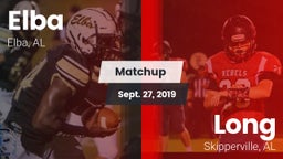 Matchup: Elba vs. Long  2019